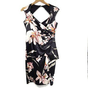 Maggie London Flattering Ruched Sheath Special Occasion Dress